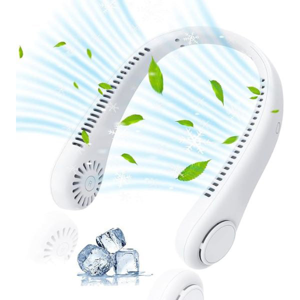 Compact Personal Neck Fan with Adjustable Settings - Glamry