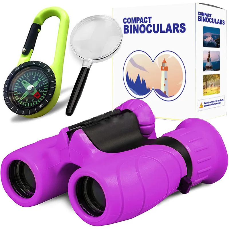 Kid's Waterproof Mini Binoculars for Outdoor Fun