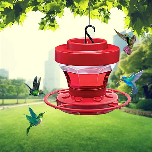 Colorful Pest-Resistant Hummingbird Hanging Feeder - Glamry