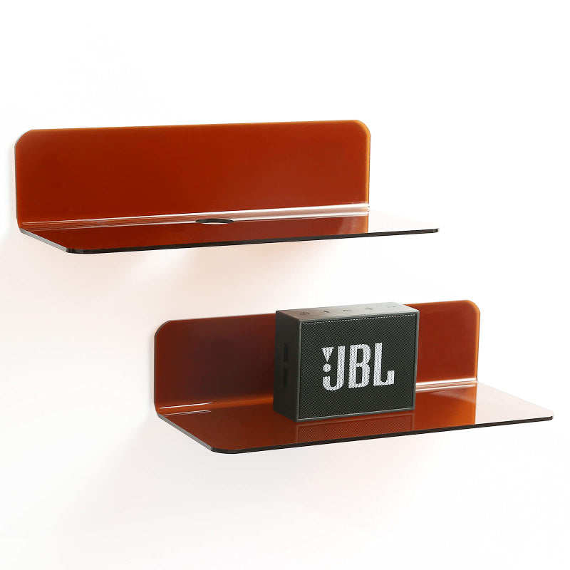 Glowing Decor | Modern Wall Floating Shelf Set