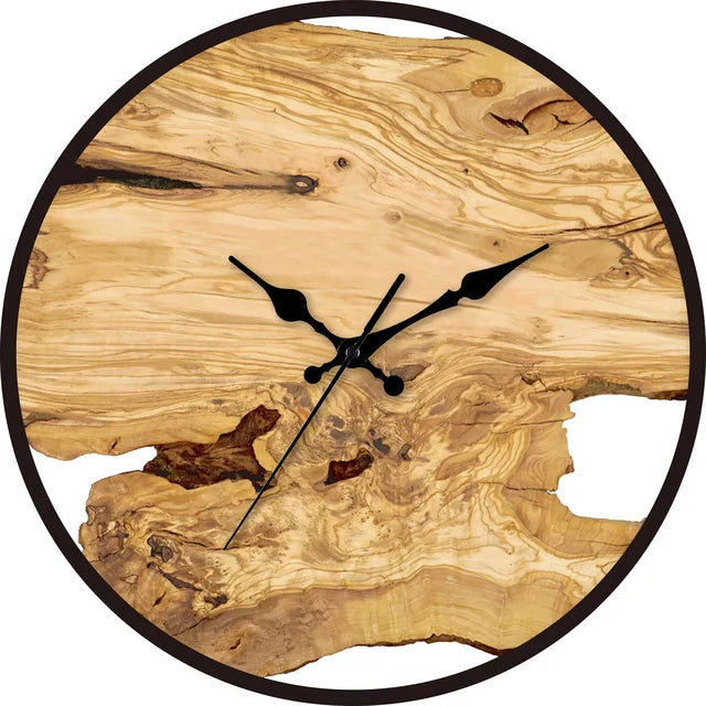 Sleek Glass Large Wall Clock