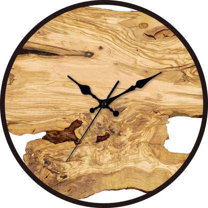 Sleek Glass Large Wall Clock