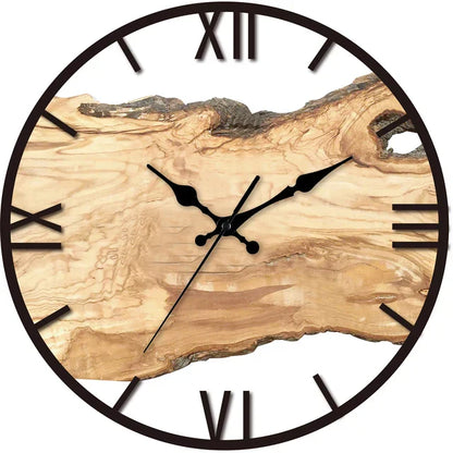 Sleek Glass Large Wall Clock