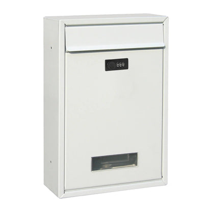 Secure Mailbox with Combination Lock and Sleek Design - Glamry