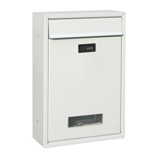 Secure Mailbox with Combination Lock and Sleek Design - Glamry