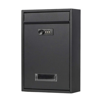 Secure Mailbox with Combination Lock and Sleek Design