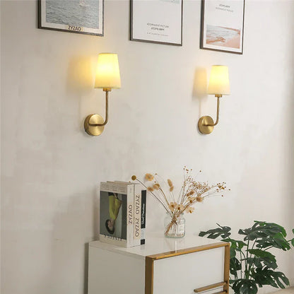 EasyFit Table Lamp with Classic Natural Shade - Glamry