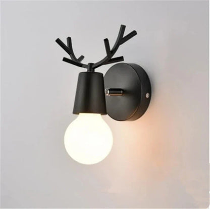 Elegant Deer Wall Light