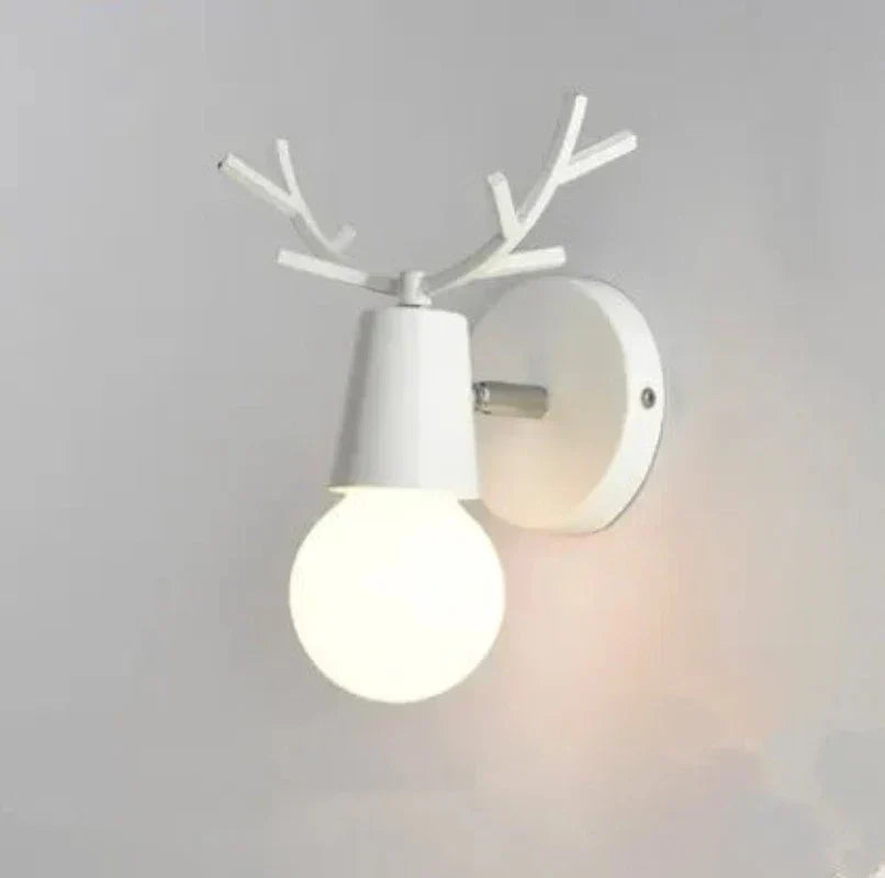 Elegant Deer Wall Light
