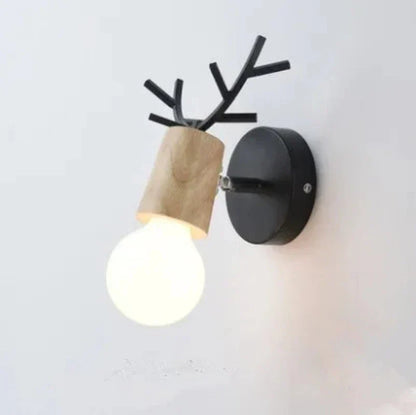 Elegant Deer Wall Light