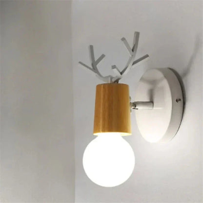 Elegant Deer Wall Light