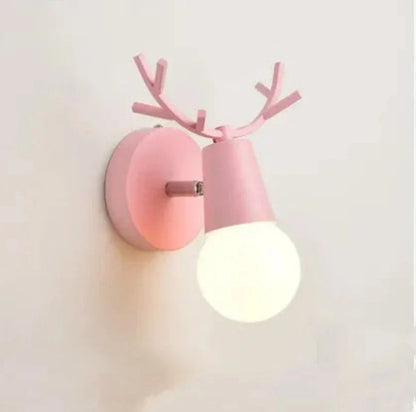 Elegant Deer Wall Light