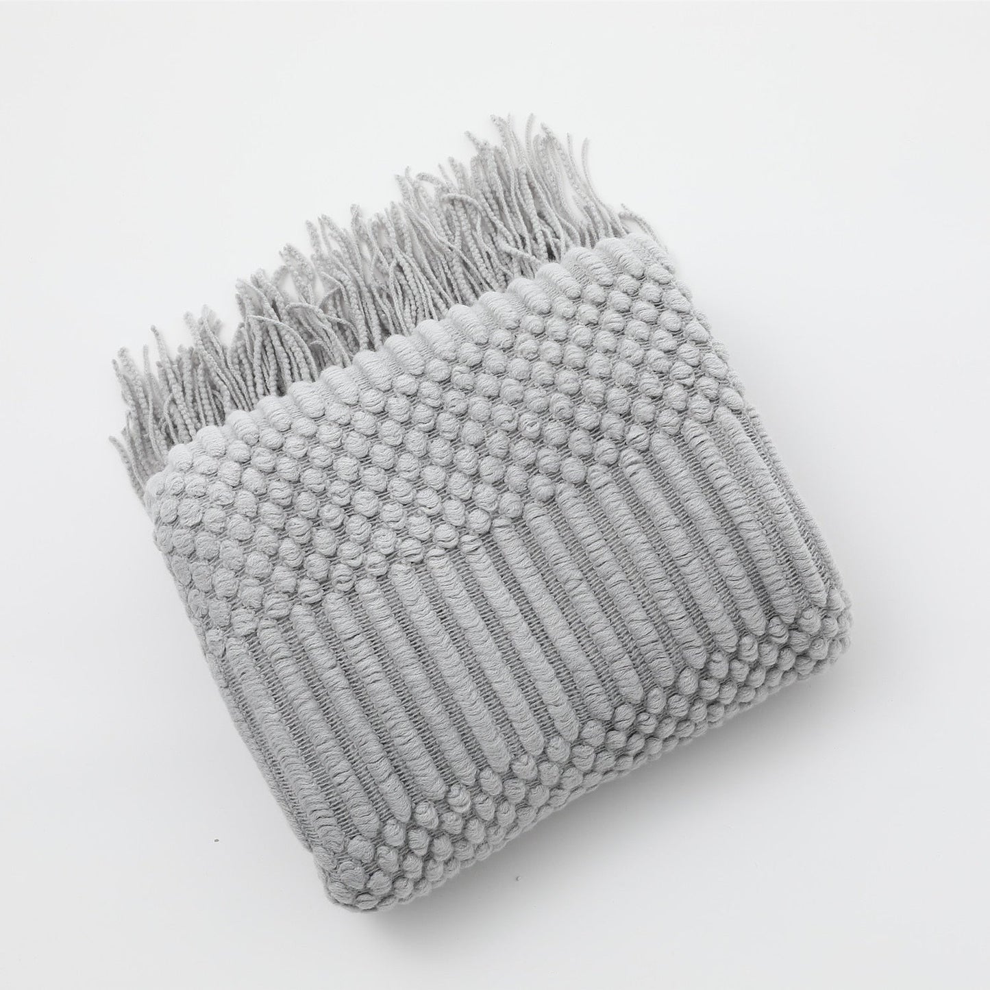 Soft Plush Knit Throw Blanket for Home Decor