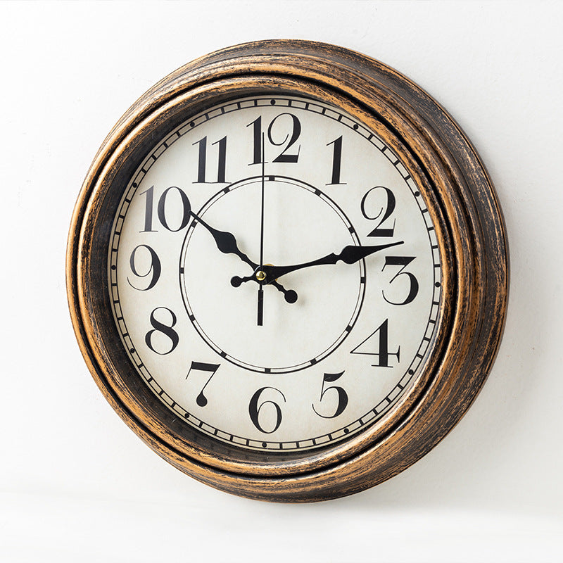 Classic Walnut Wooden Clock