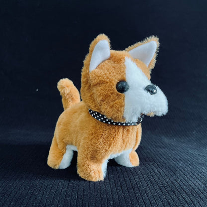 Cuddly Electronic Plush Dog Toy