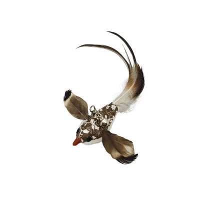 Fun Feather Teaser Cat Toy with Realistic Motion