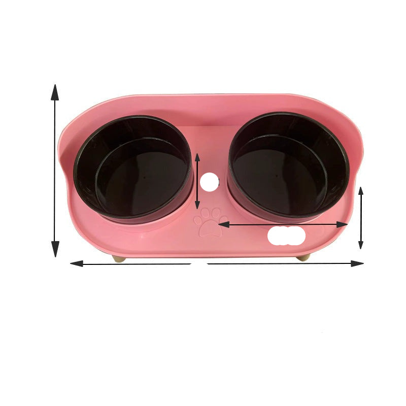 Large Dog Raised Feeder with Anti-Slip Bottom