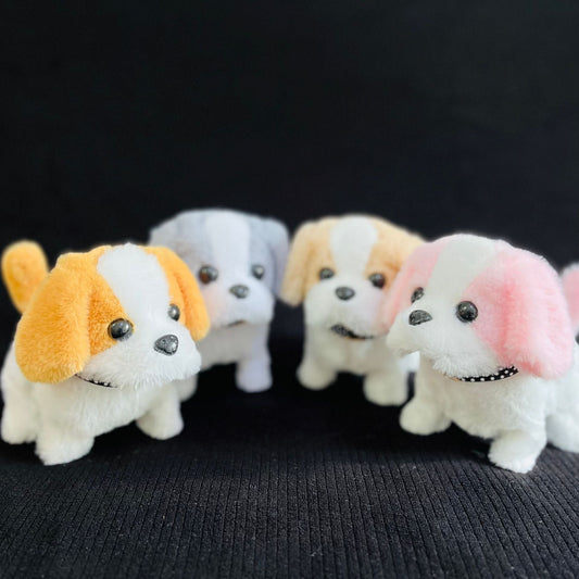 Cuddly Electronic Plush Dog Toy - Glamry