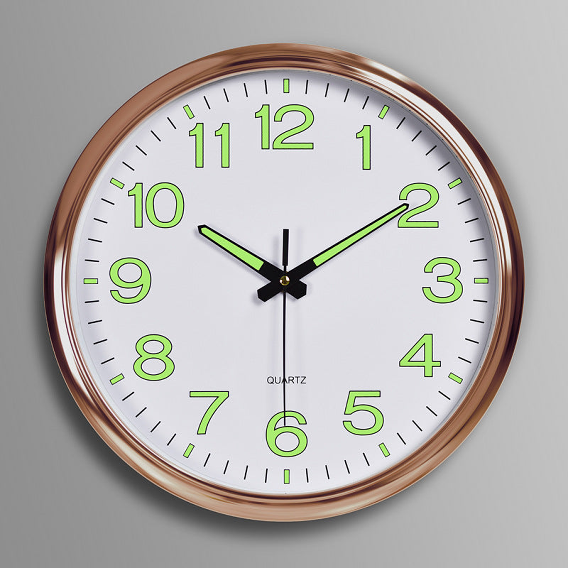 Slim Backlit Quiet Wall Clock