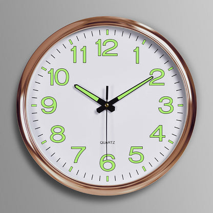 Slim Backlit Quiet Wall Clock