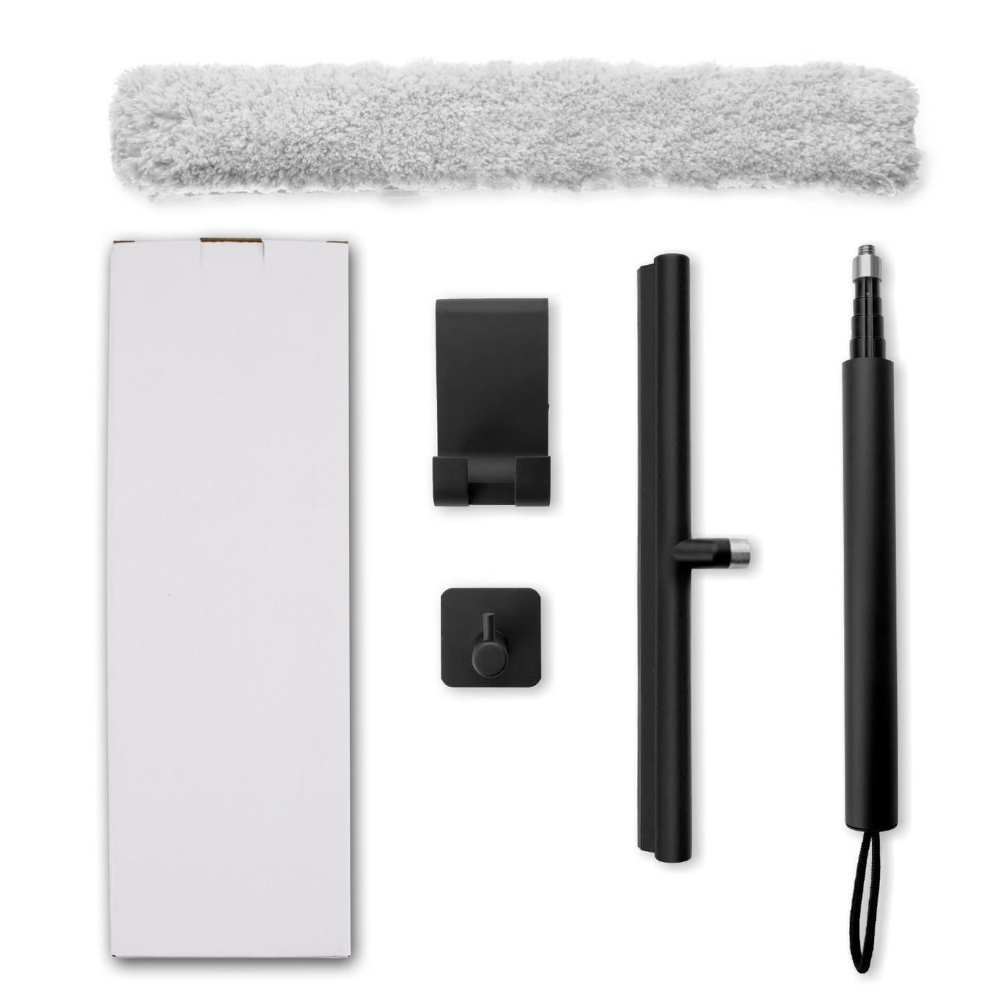 EasyClean Adjustable Squeegee for Bathroom Glass