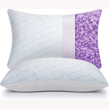 Cool Gel Memory Foam Comfort Pillow