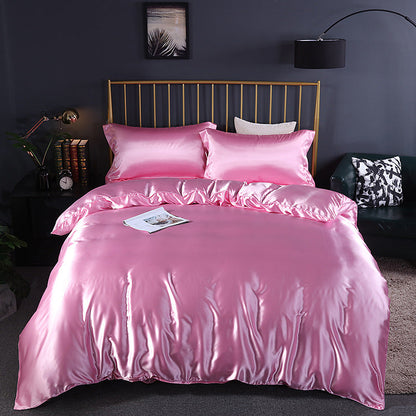 Soft Satin 4-Piece Bed Sheet Set