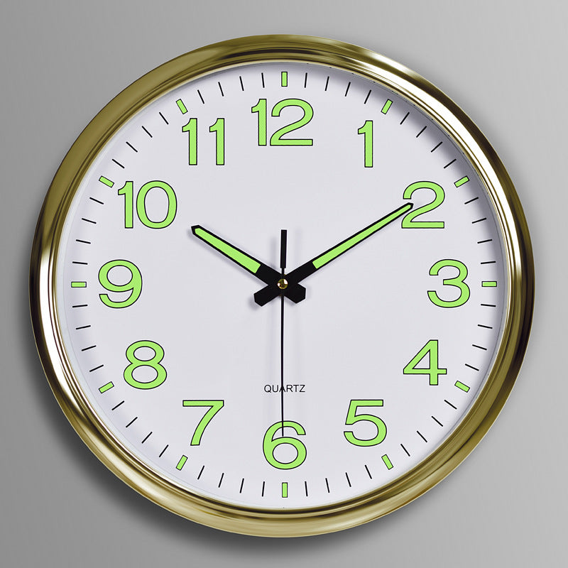 Slim Backlit Quiet Wall Clock