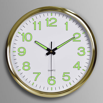 Slim Backlit Quiet Wall Clock