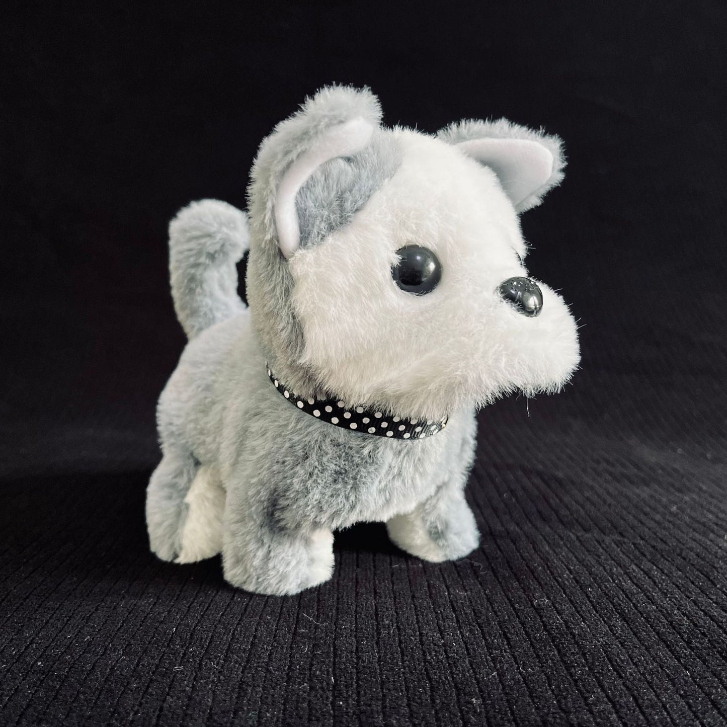 Cuddly Electronic Plush Dog Toy