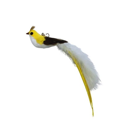 Fun Feather Teaser Cat Toy with Realistic Motion