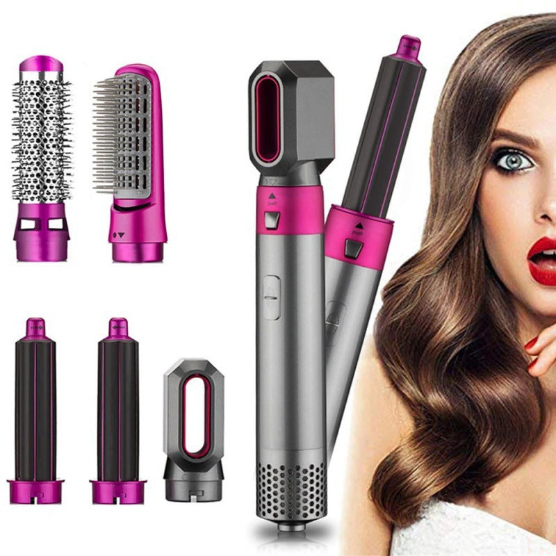 Multi Function 5 in 1 Hair Curler - Glamry