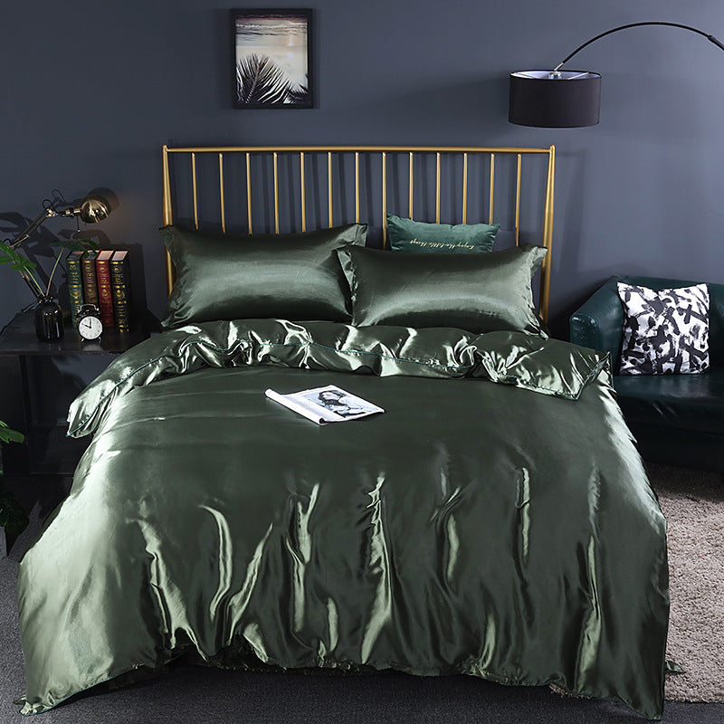 Soft Satin 4-Piece Bed Sheet Set - Glamry