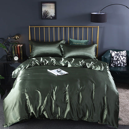 Soft Satin 4-Piece Bed Sheet Set - Glamry