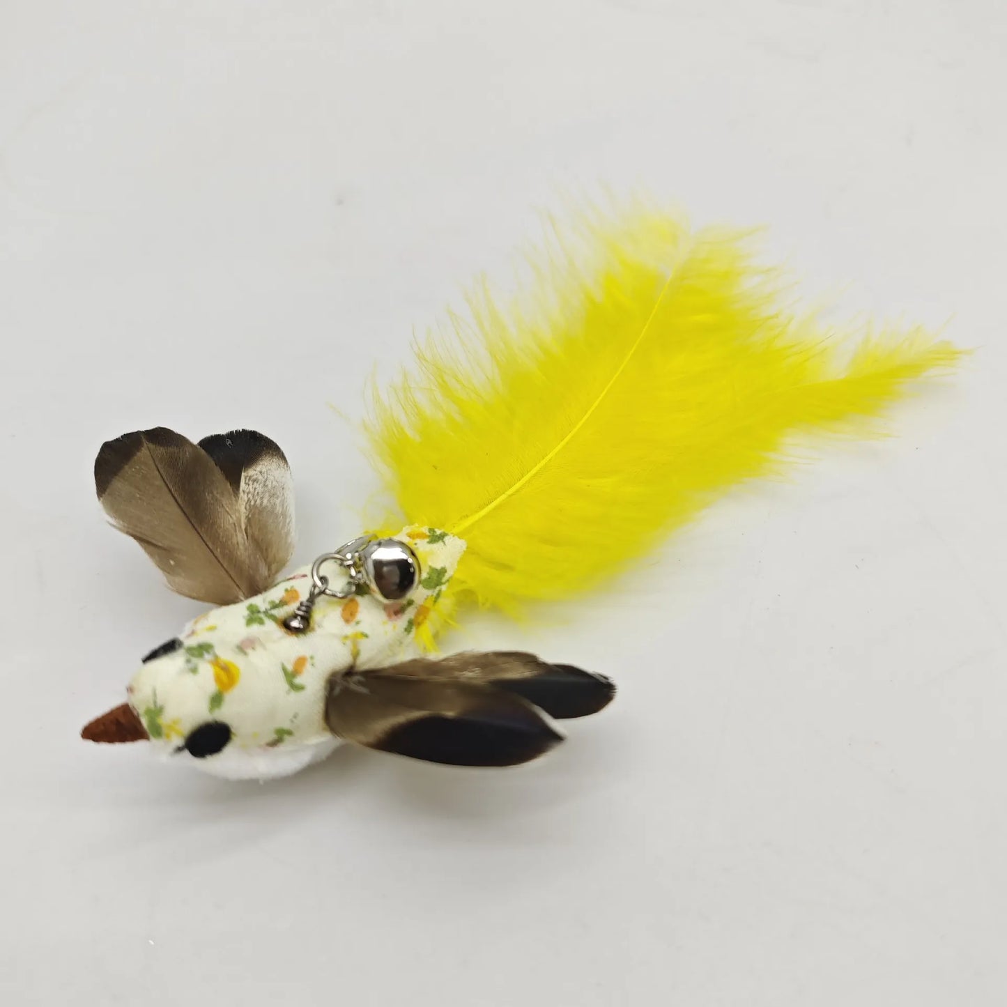 Fun Feather Teaser Cat Toy with Realistic Motion