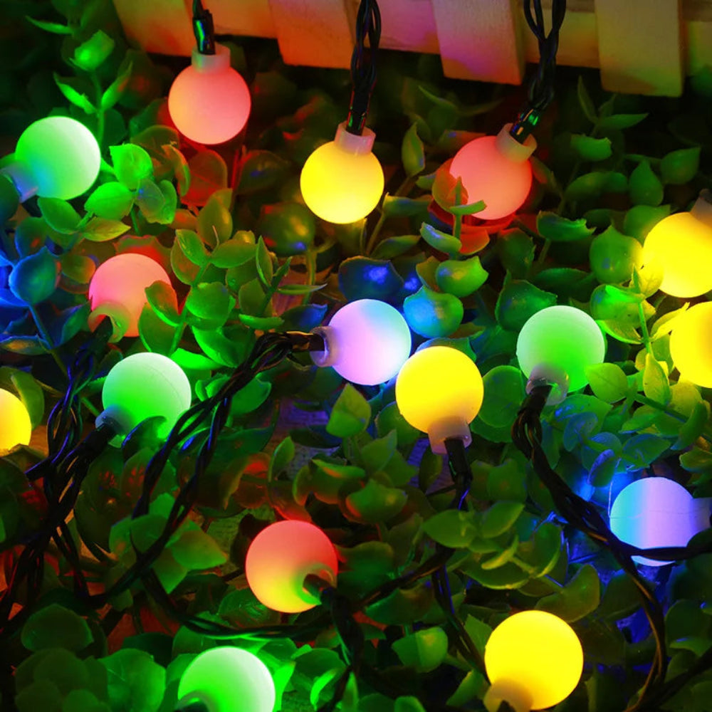 Outdoor Solar Fairy Lights Waterproof Garden Decor