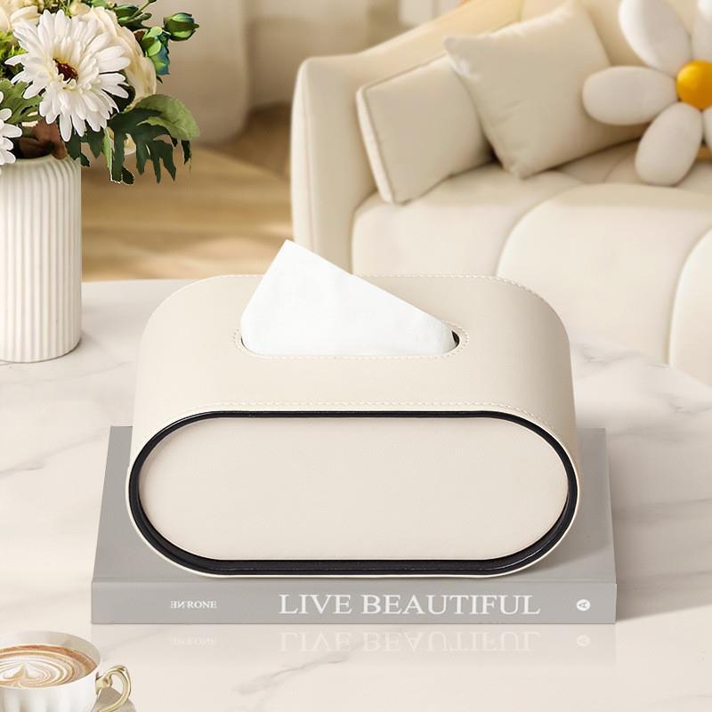 Luxury Leather Tissue Holder