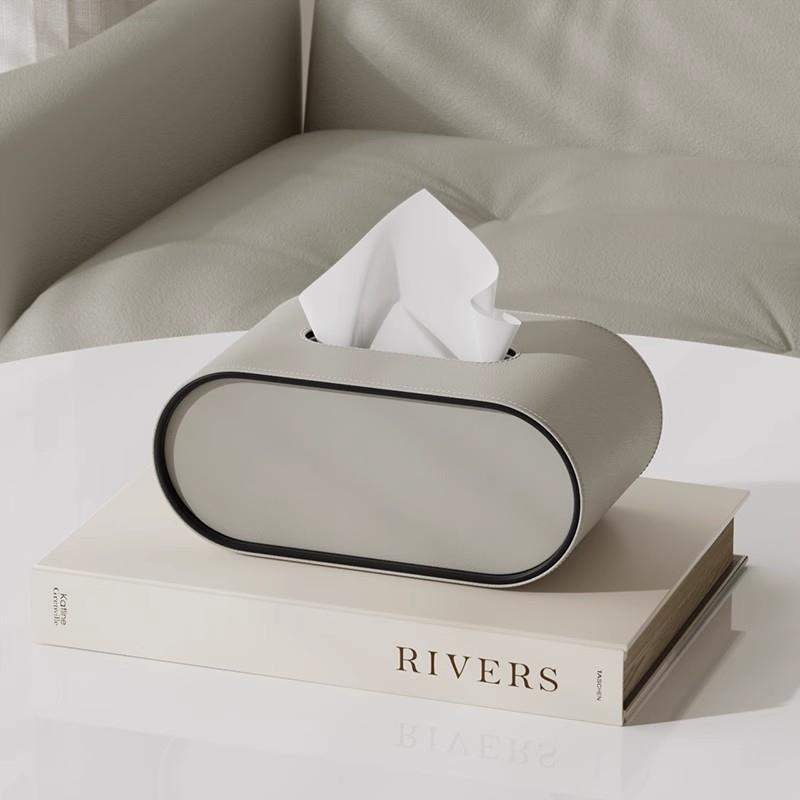 Luxury Leather Tissue Holder