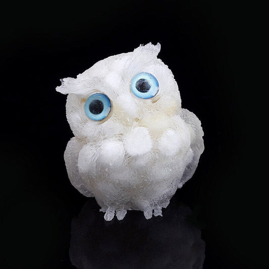 Beautiful Crystal Owl Home Decor Figurine - Glamry