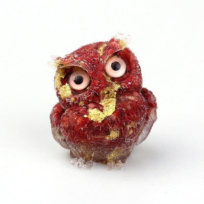 Beautiful Crystal Owl Home Decor Figurine