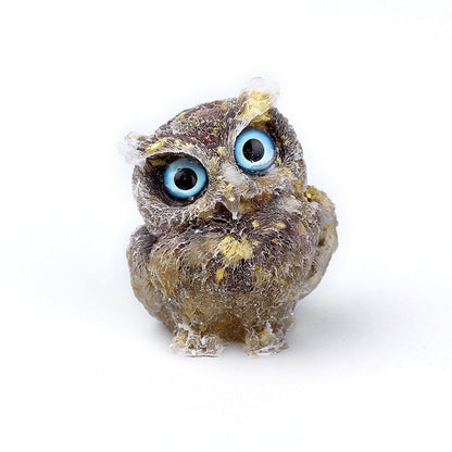 Beautiful Crystal Owl Home Decor Figurine
