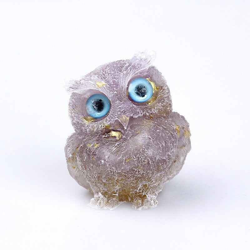 Beautiful Crystal Owl Home Decor Figurine