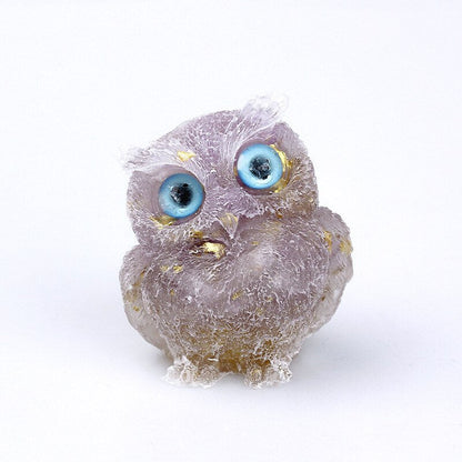 Beautiful Crystal Owl Home Decor Figurine