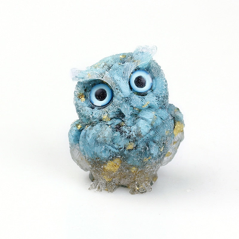 Beautiful Crystal Owl Home Decor Figurine