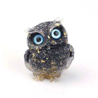 Beautiful Crystal Owl Home Decor Figurine