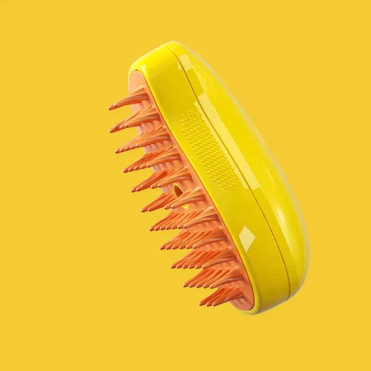 Gentle Cat Brush with Steam for Healthy Shiny Coat - Glamry