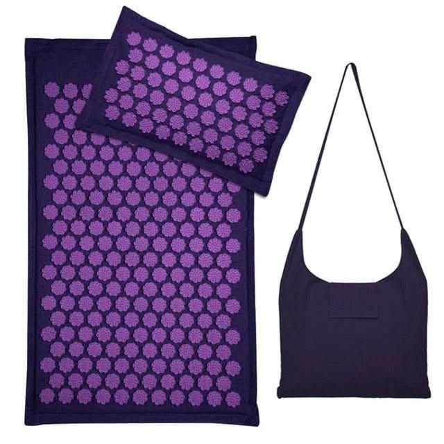 Relaxing Acupressure Massage Mat for Back Pain Relief