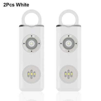 Loud Personal Security Alarm with Flashing Light