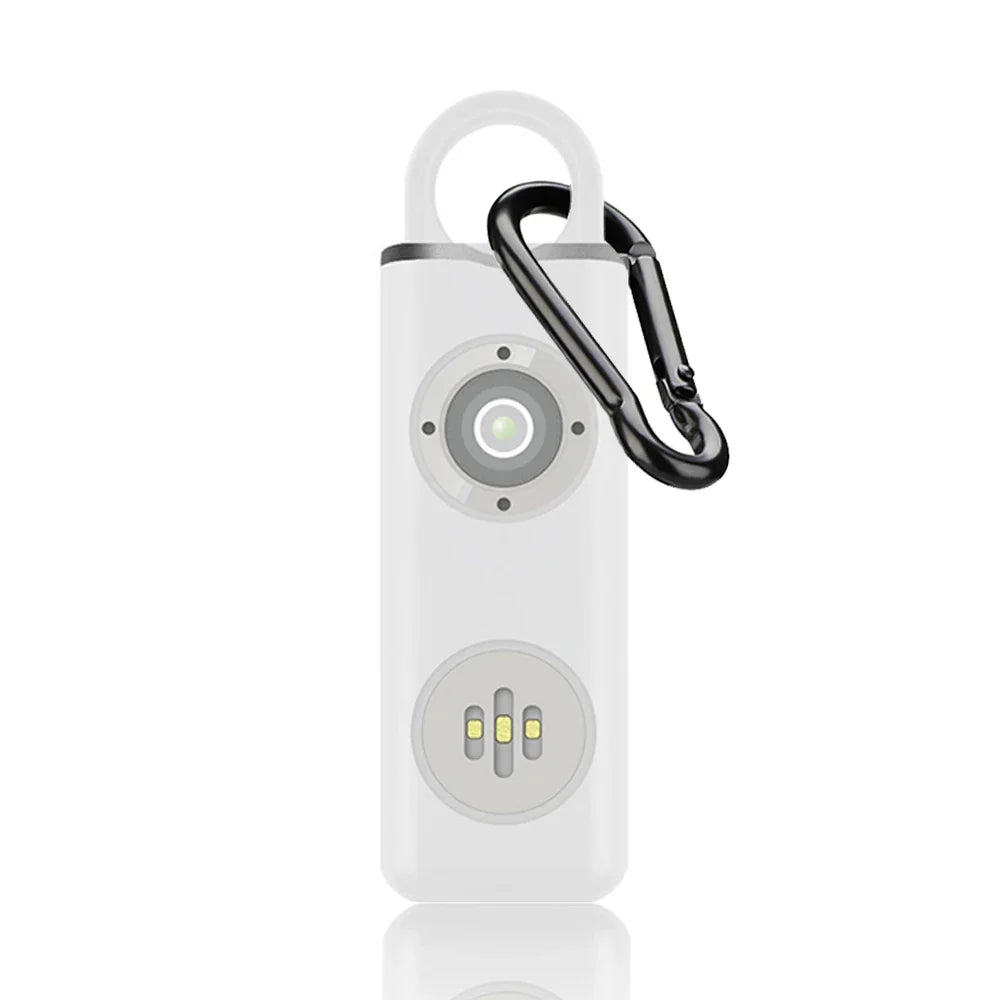 Loud Personal Security Alarm with Flashing Light