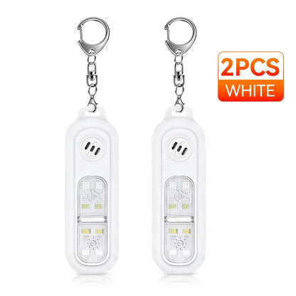 Loud Personal Security Alarm with Flashing Light - Glamry
